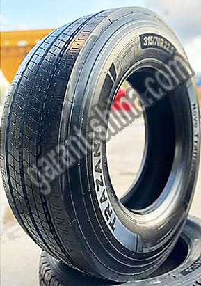 Trazano Novo Trans S17 (рулевая) 315/70 R22.5 156/150L 20PR - Фото реальной шины на улице